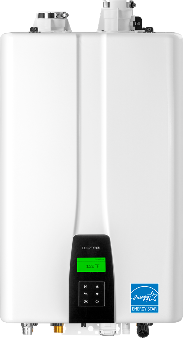 Navien Tankless water heater.